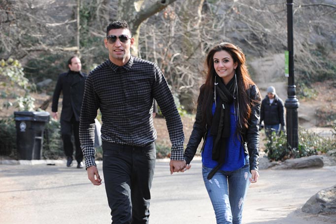 AMIR KHAN AND HIS AMERICAN GIRLFRIEND FARYAL MAKHDOOM