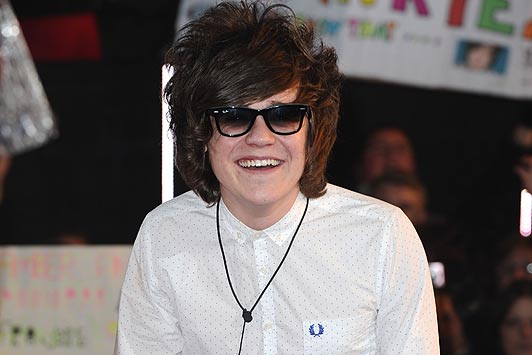 Frankie Cocozza Celebrity Big Brother, Elstree Studios, London. 27th January 2012 Pic: David Fisher/ Rex Features