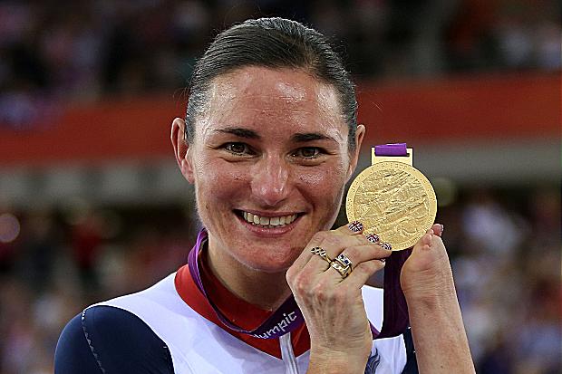 BORN GRINNER ... cycling superstar Sarah Storey