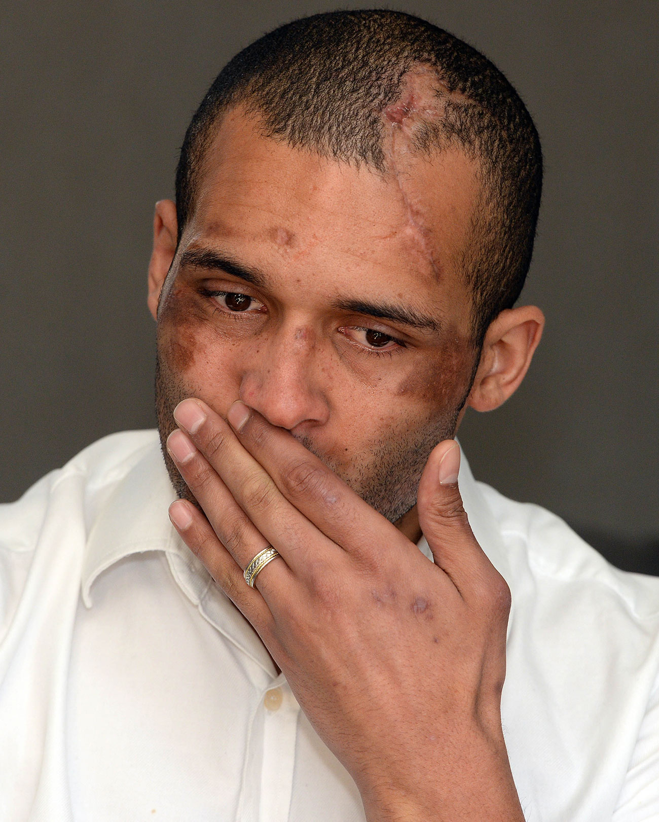 Former football star Clarke Carlisle with his Wife Gemma.