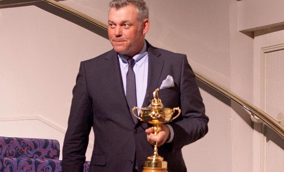  Darren Clarke will carry Europe's Ryder Cup hopes in 2016