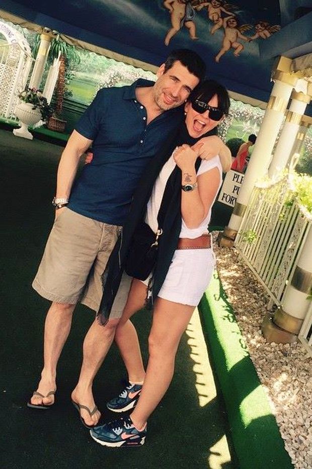 Happy couple in Las Vegas