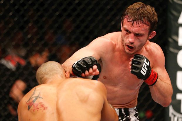 All-action: Brad Pickett