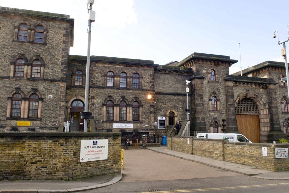  Locked-up ... a second man is remanded in Wandsworth HMP, South London