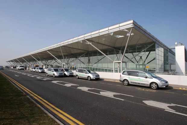 A man has been arrested at Stansted airport on suspicion of offences under the Terrorism Act. Police believe the man was trying to travel ti Syria via Istanbul