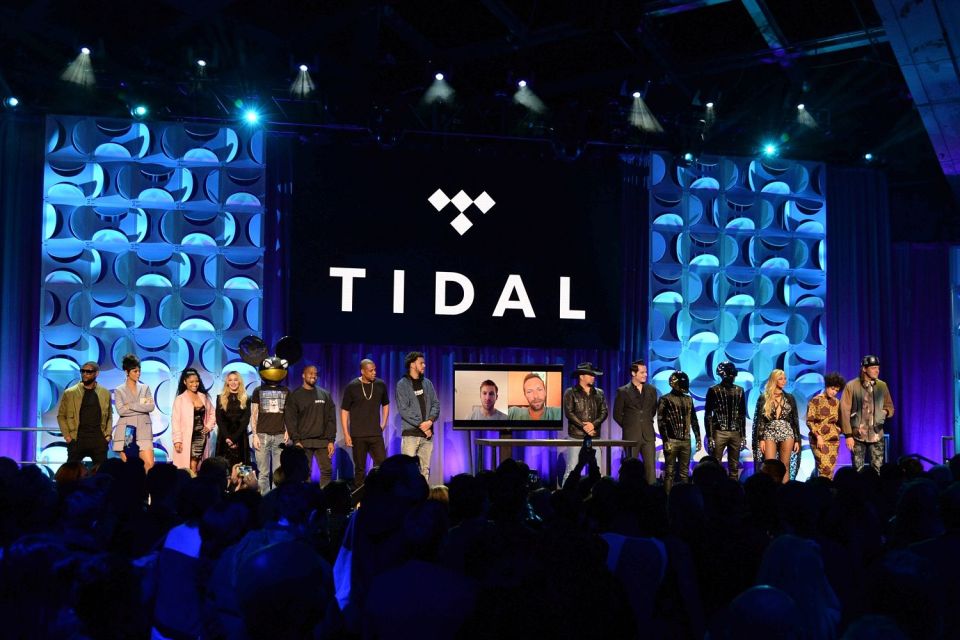  Tidal was launched at a glittering event last year