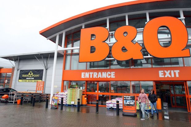 Sex attack happened at B&Q store 