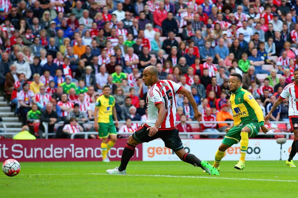 Nathan redmond struck six goals in all competitions for Norwich City last season