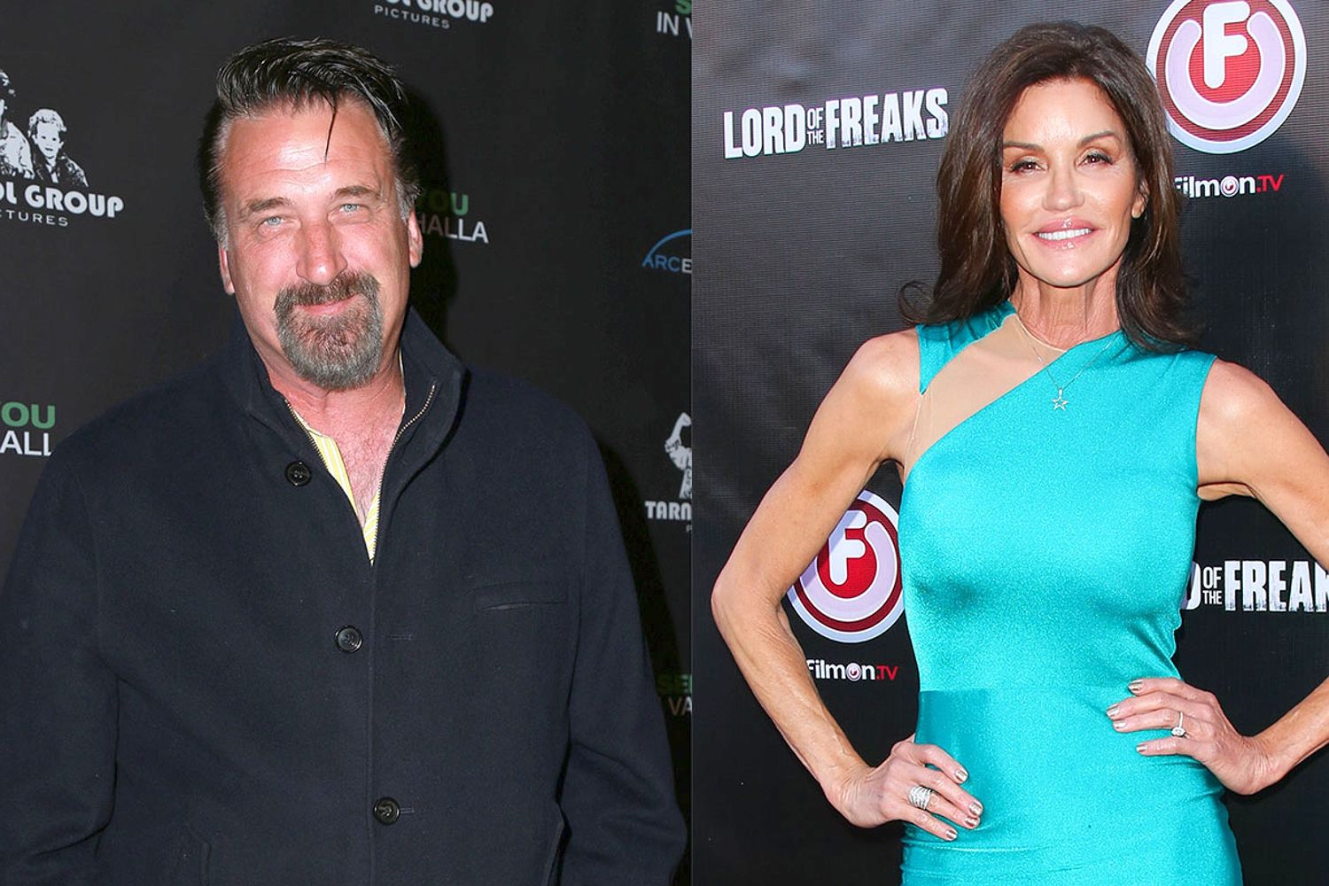 Daniel Baldwin and Janice Dickinson