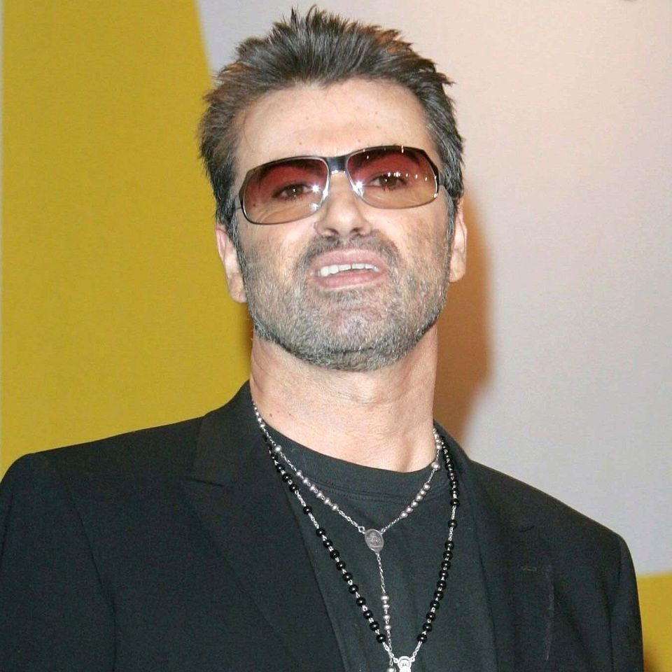 Style icon . . . Cowell resembles George Michael 