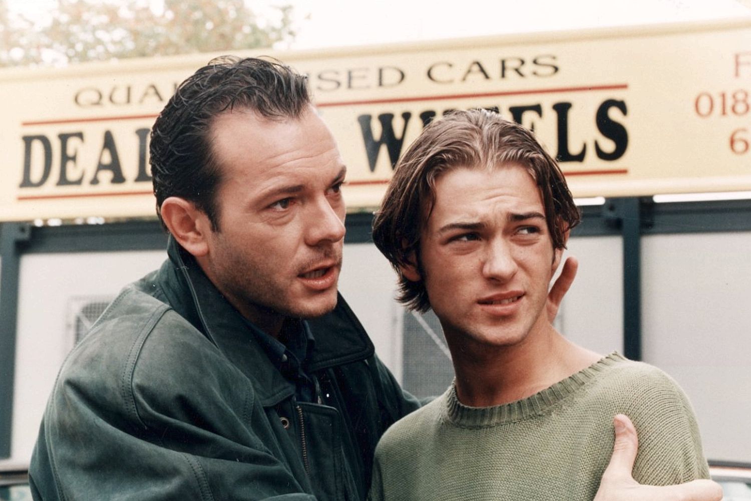 EastEnders aged 16 ... he appears as Joe Wicks with TV dad David