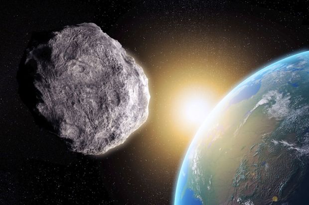 An asteroid is set to flash past Earth at the end of the  month