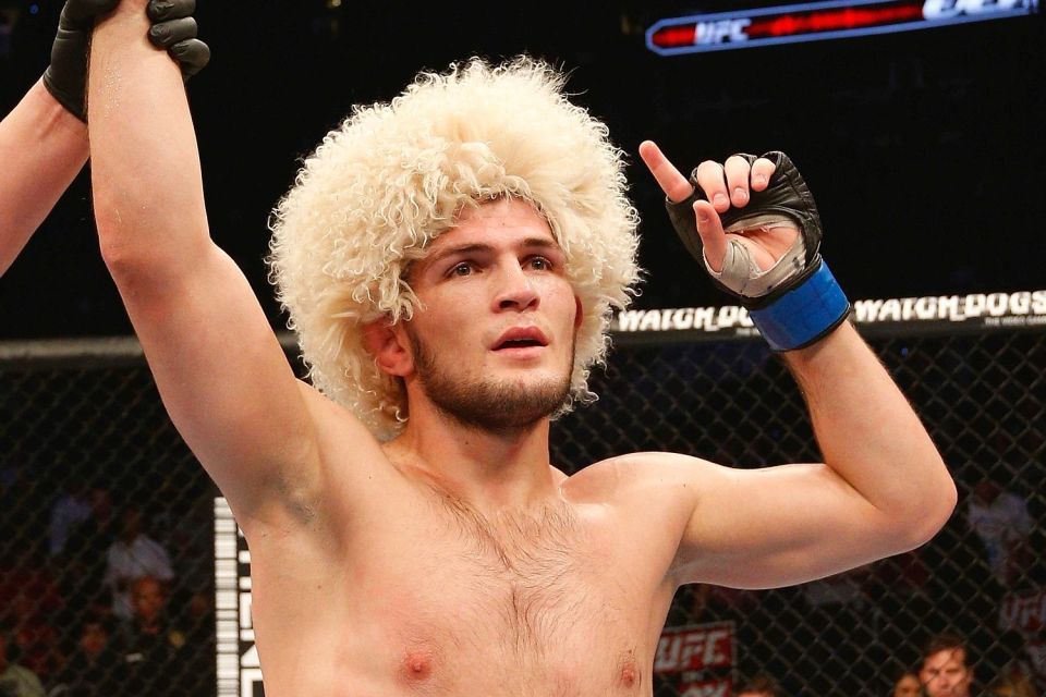 Danger man: No 1-ranked Russian lightweight star Khabib 'The Eagle' Nurmagomedov