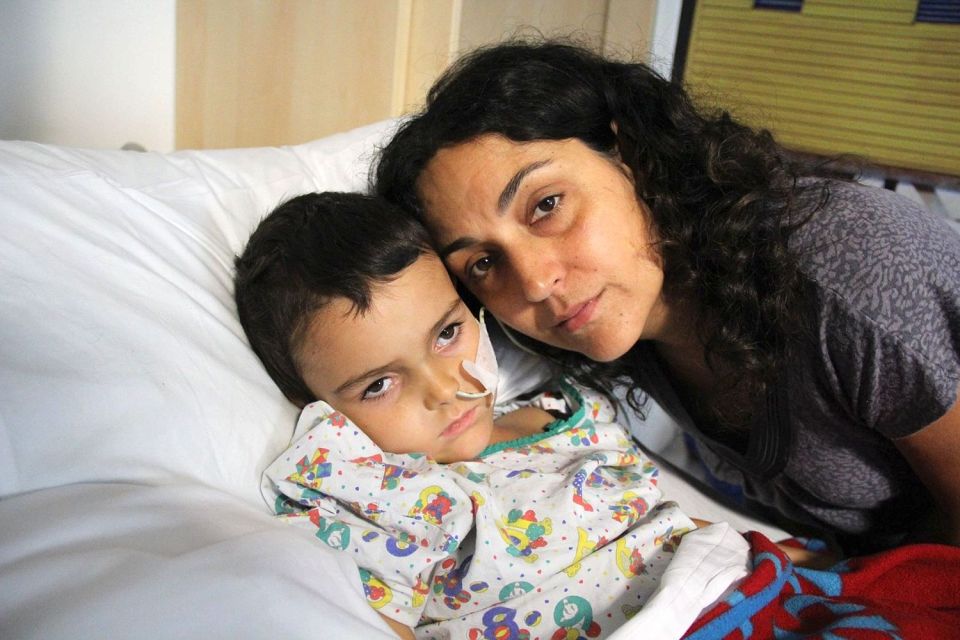  Ashya was unable to speak or move following surgery in Britain