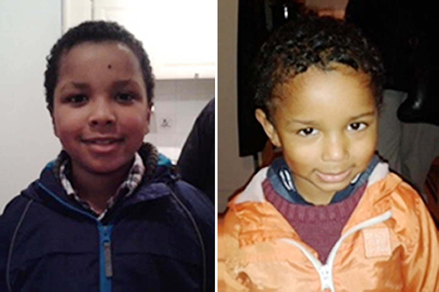 Undated handout photo issued by Metropolitan Police of Zachary, eight, and four year old Amon (right) from Bexley who have gone missing with their mother, Sian Blake from from Erith, Kent.