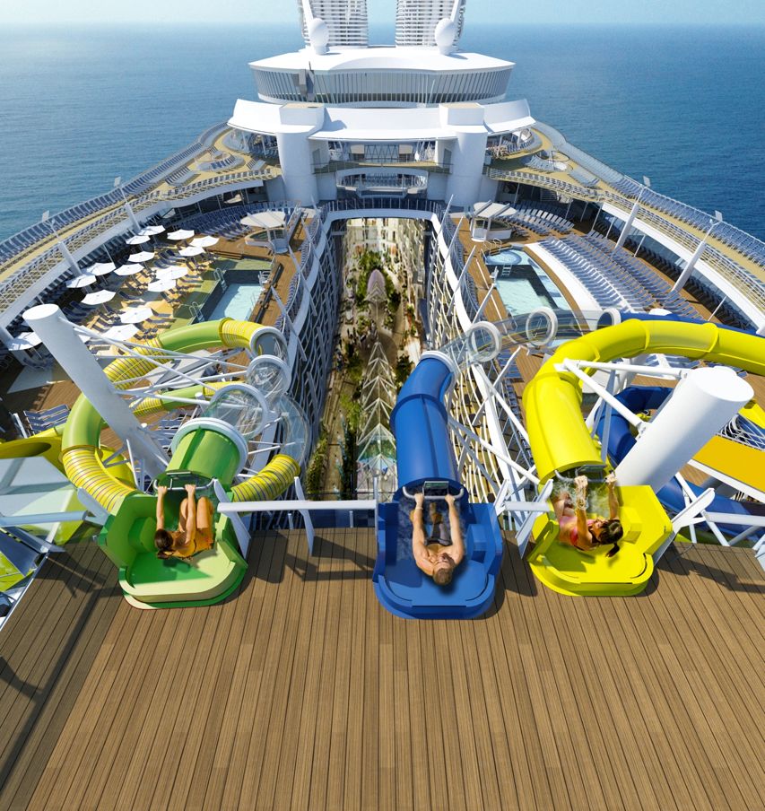 Harmony of the Seas is one of the world's largest passenger ships