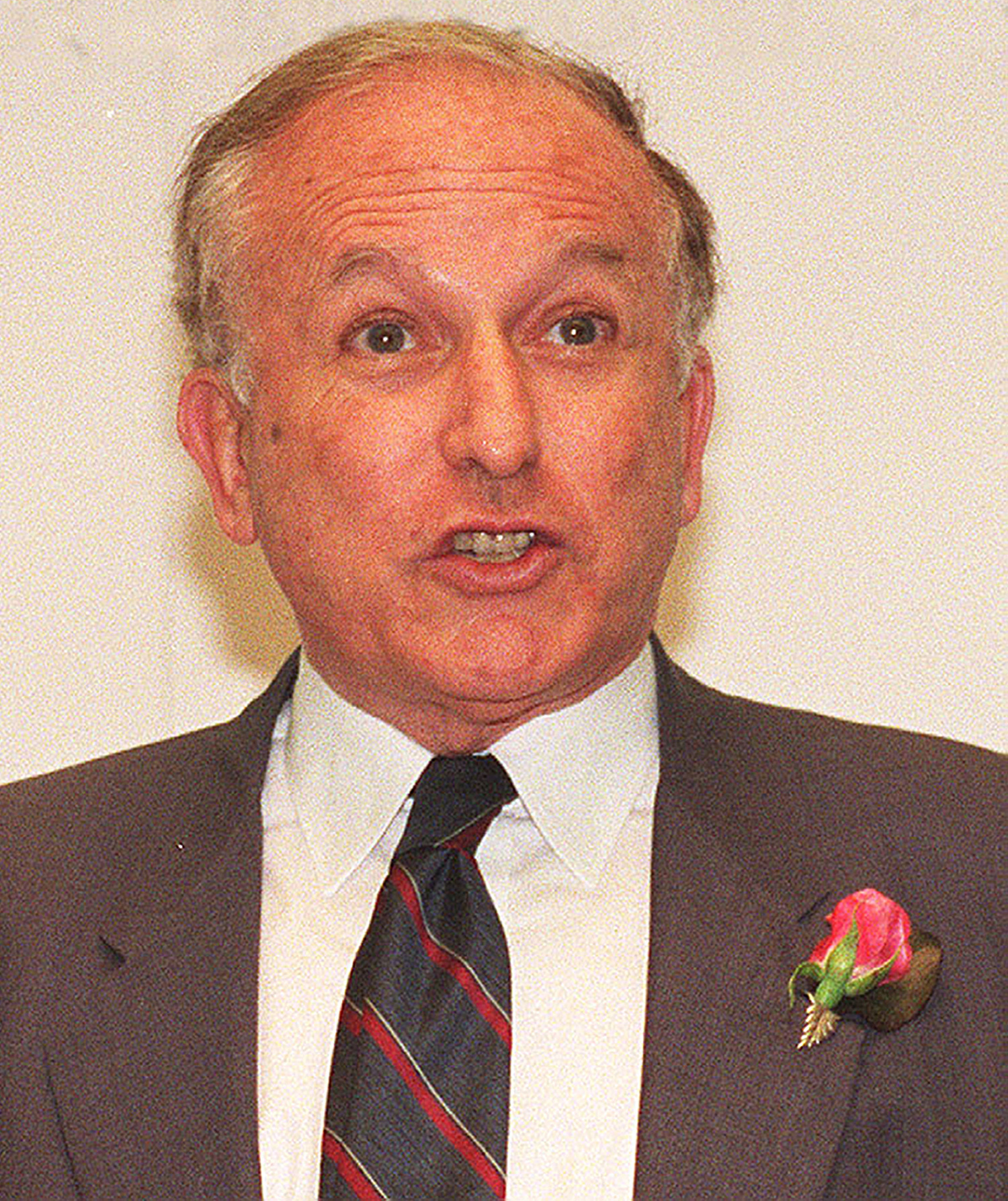 File photo dated 10/9/1996 of Lord Greville Janner. A High Court judge will consider whether it was unlawful to order dementia sufferer Lord Janner to appear in court in person to face child sex charges. PRESS ASSOCIATION Photo. Issue date: Tuesday August 11, 2015. Lawyers acting for the former Labour peer and MP told Westminster Magistrates' Court in London that their application has been listed "urgently" before a judge and is likely to be heard either tomorrow or Thursday. See PA story COURTS Janner.