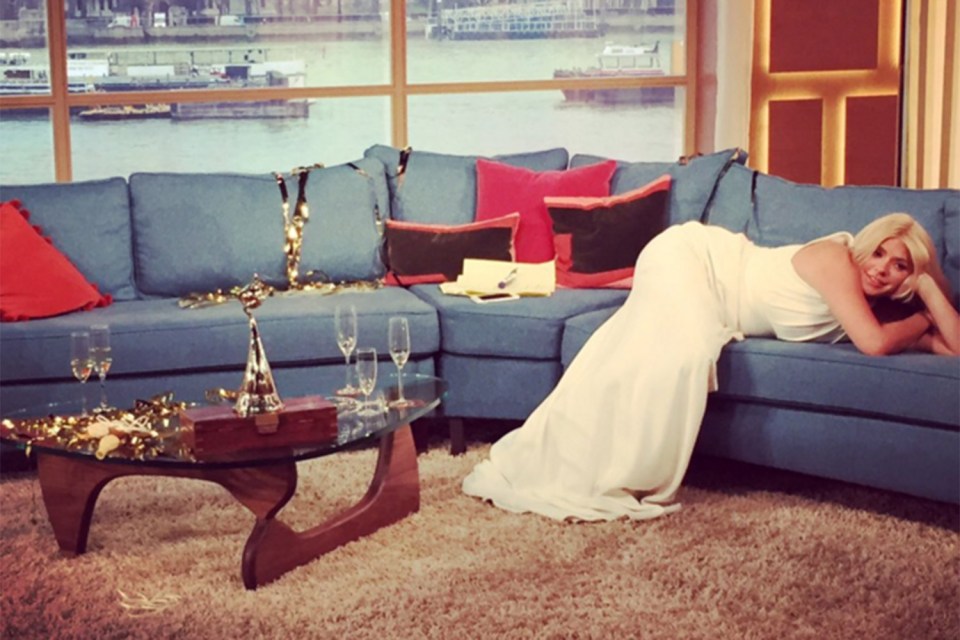  Phil and Holly celebrated their NTA win in STYLE - which carried on through to the next day