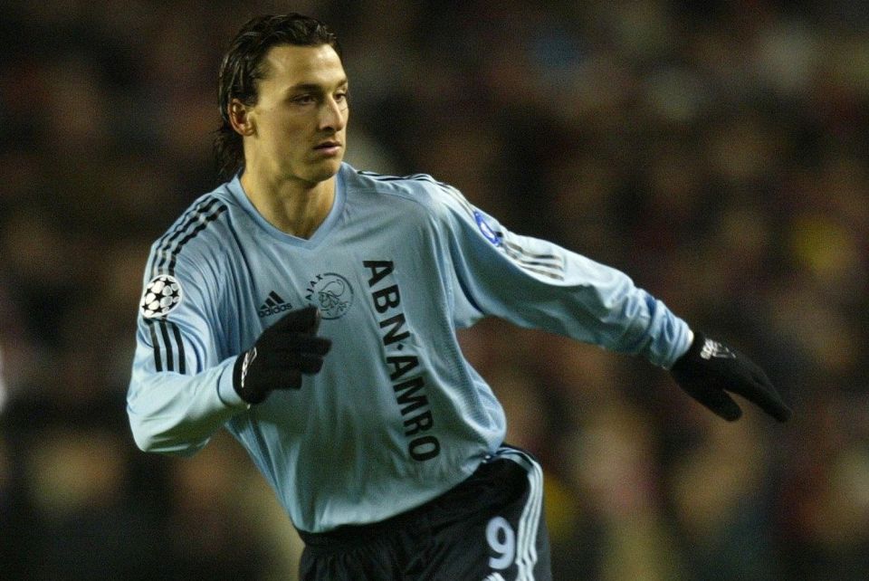 Ajax were the first of SIX teams Zlatan Ibrahimovic scored for in the Champions League