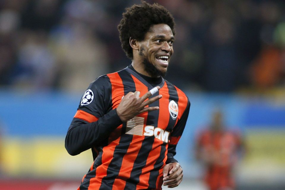 Luiz Adriano netted hat-tricks home and away against BATE Borisov