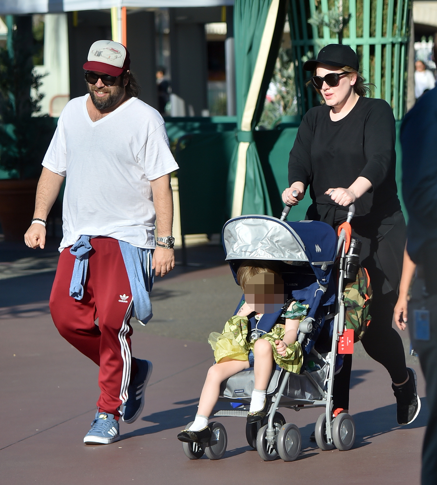 Adele and her boyfriend Simon Konecki