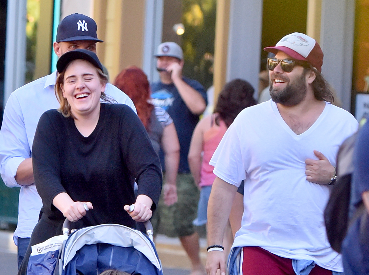 Adele and her boyfriend Simon Konecki