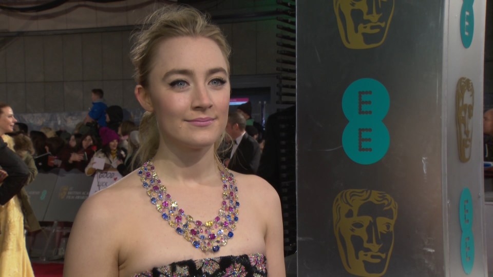 BAFTAs 2016: Saoirse Ronan