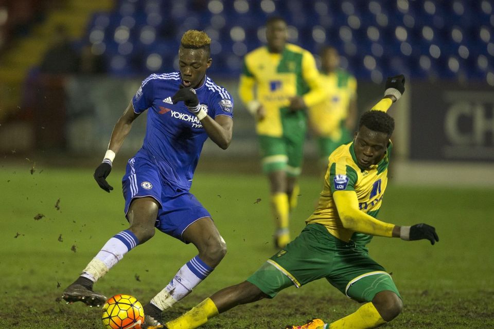  Tammy Abraham was a prolific scorer for Chelsea's development teams but is unlikely to play at that level again