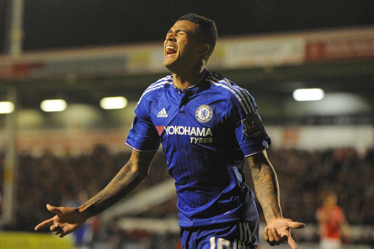 Kenedy netted his first Chelsea goal against Walsall in September