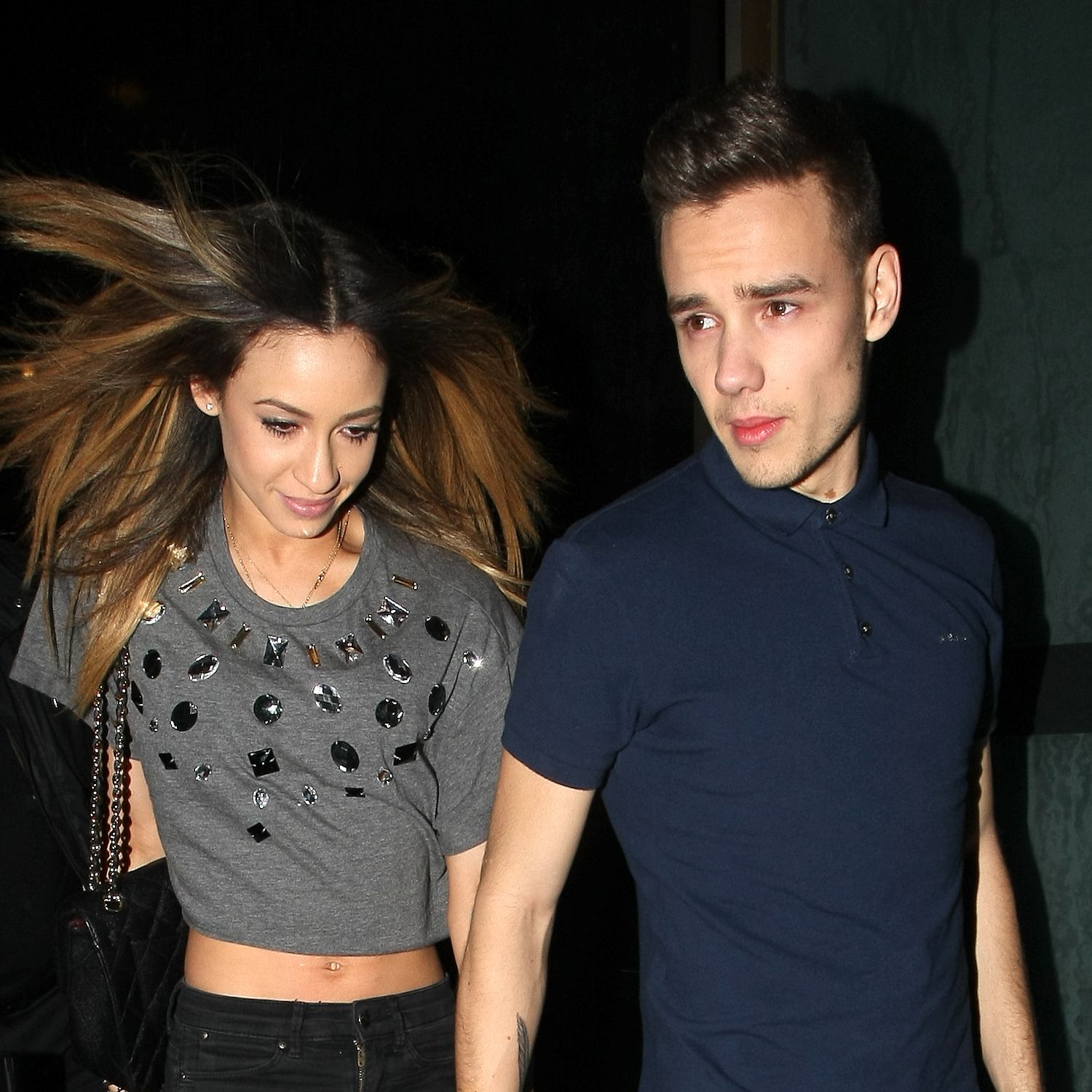 On-off ... Liam and Danielle in 2013