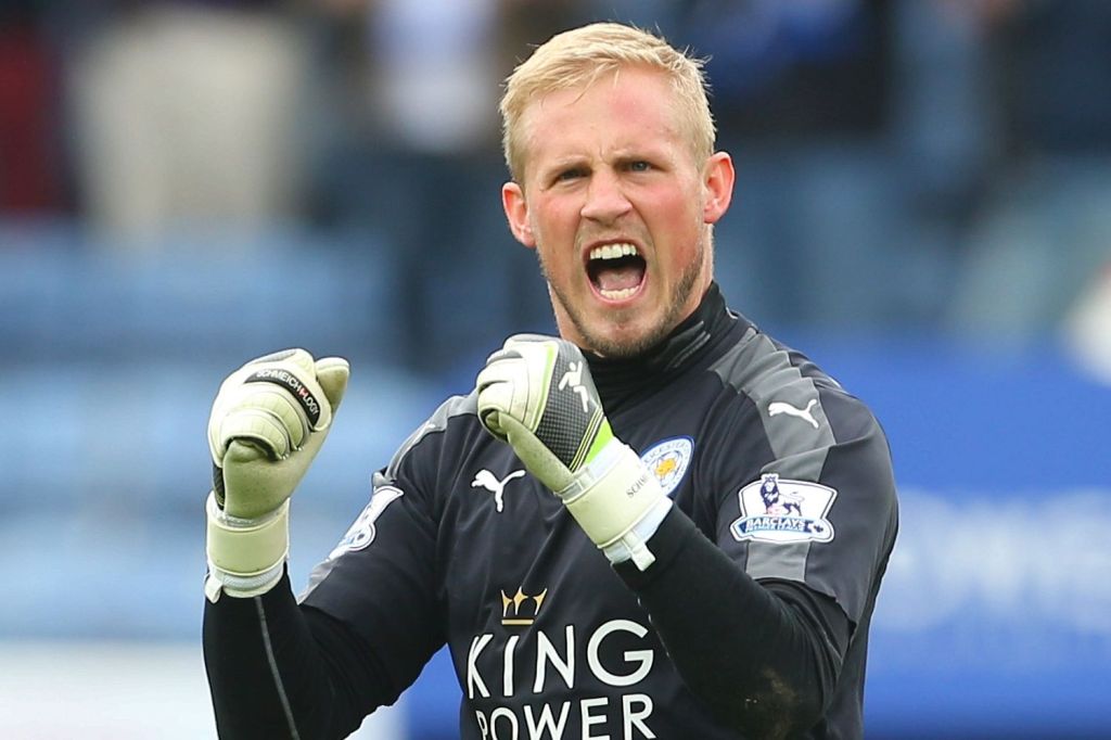  Schmeichel is enjoying the pressure being off