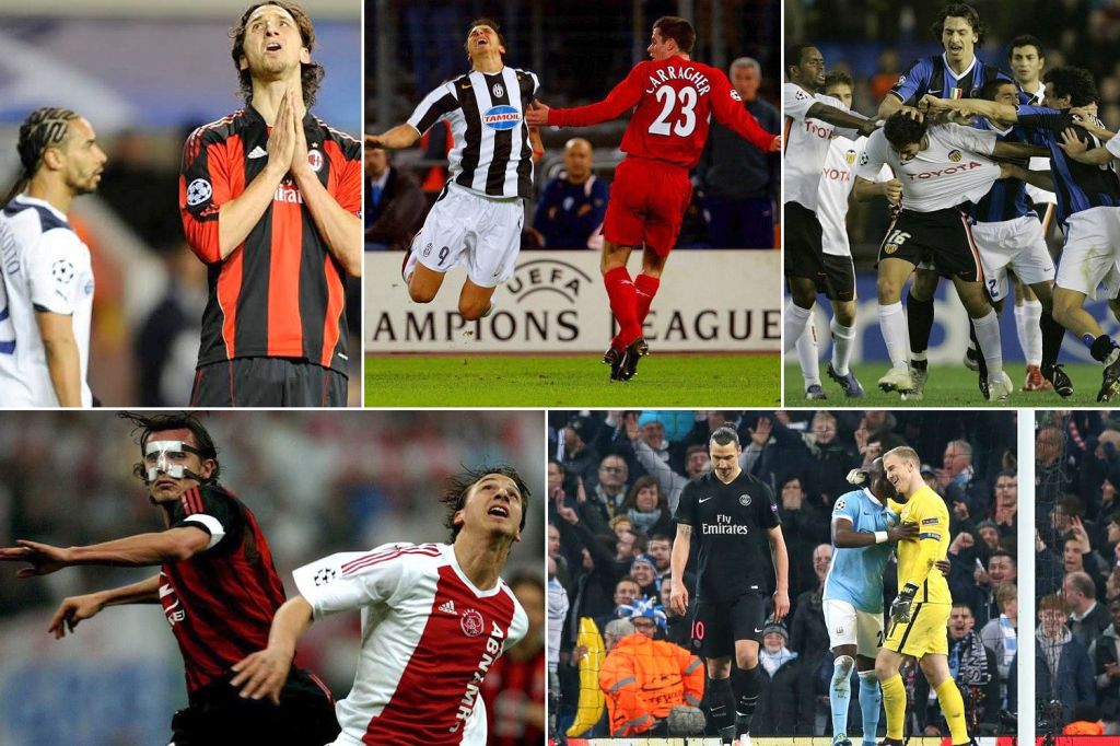  Zlatan Ibrahimovic has suffered Champions League agony for 15 years with Ajax, Juventus, Inter, Milan and Paris Saint-Germain