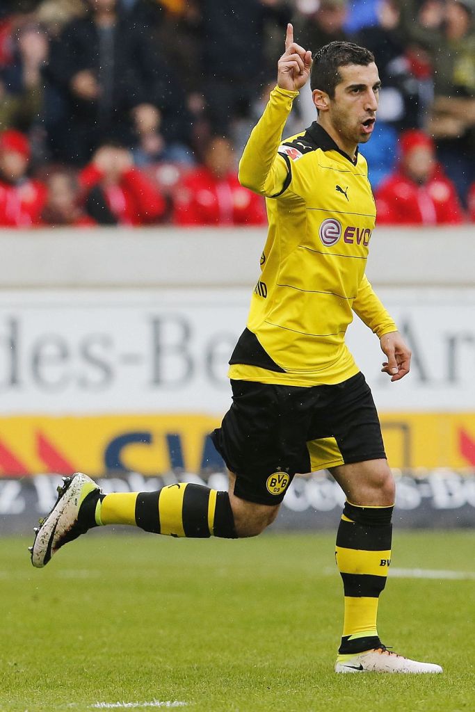 Mkhitaryan has 18 goals this season for a Dortmund side in transition 