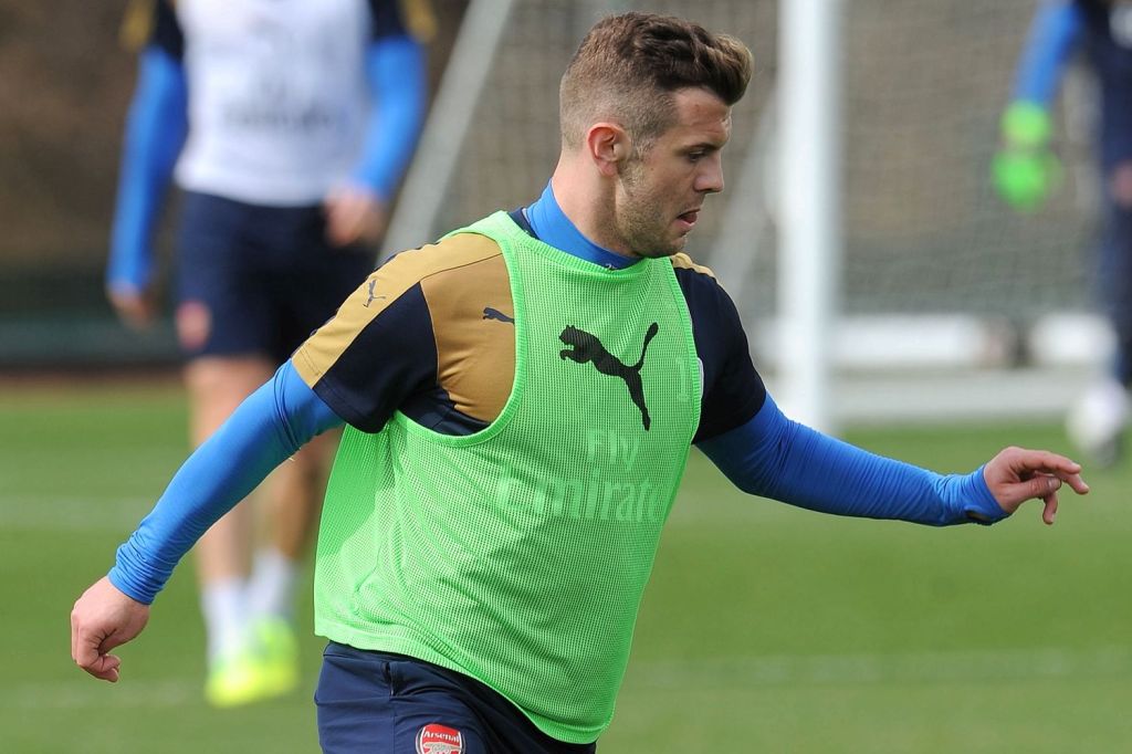 Jack Wilshere is yet to feature for Arsenal this season, but is back in training 