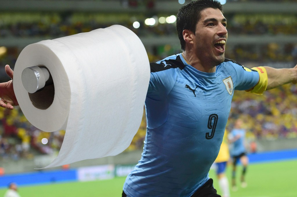  Uruguay striker will do anything to protect his kids