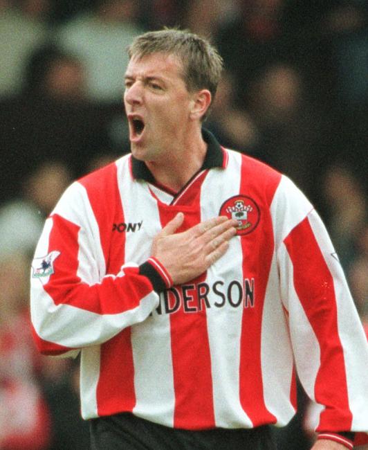  Le Tissier played at Southampton his entire career