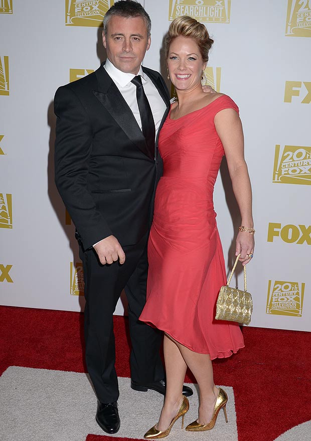 Matt LeBlanc, Andrea Anders 70th Annual Golden Globe Awards, FOX party, Los Angeles, America