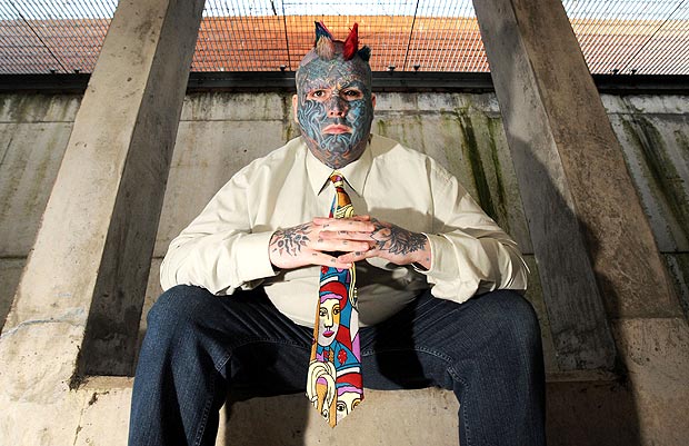 Britains most tattooed man has spent 300 hours in the chair, spent roughly £20,000 on ink and has legally changed his name to Body Art. Born Mathew Whelan, the 33-year-old says body modification is a culture, a way of life and almost a religion