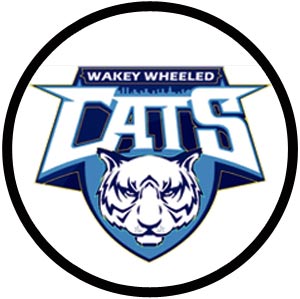 Logo of the Wakey Wheeled Cats