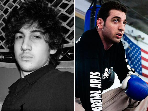 Dzhokhar, 19, and Tamelan Tsarnaev, 26