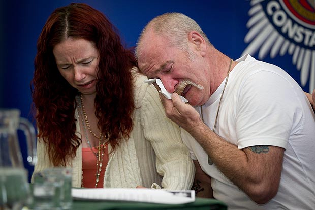  Mairead and Mick Philpott wept at a press conference as they appealed for witnesses to come forward following the fatal fire