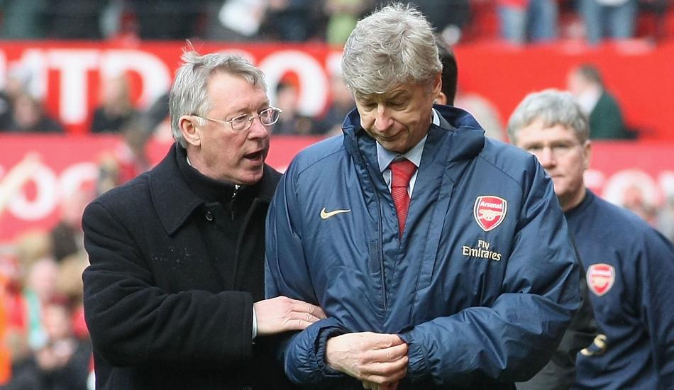 I'LL MISS YOU ... Arsene Wenger has paid tribute to old rival Alex Ferguson, claiming football will never be the same