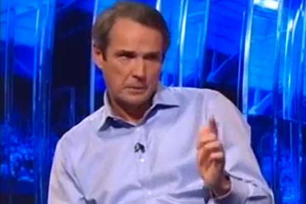  Alan Hansen during his punditry days on Match Of The Day