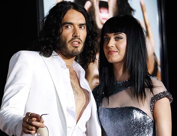 Russell Brand and Katy Perry