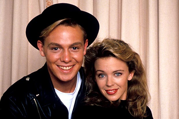 Jason Donovan and Kylie Minogue