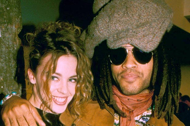 KYLIE MINOGUE AND LENNY KRAVITZ