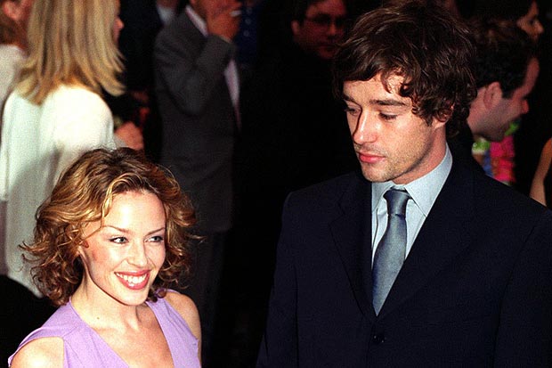 Kylie Minogue and model James Gooding