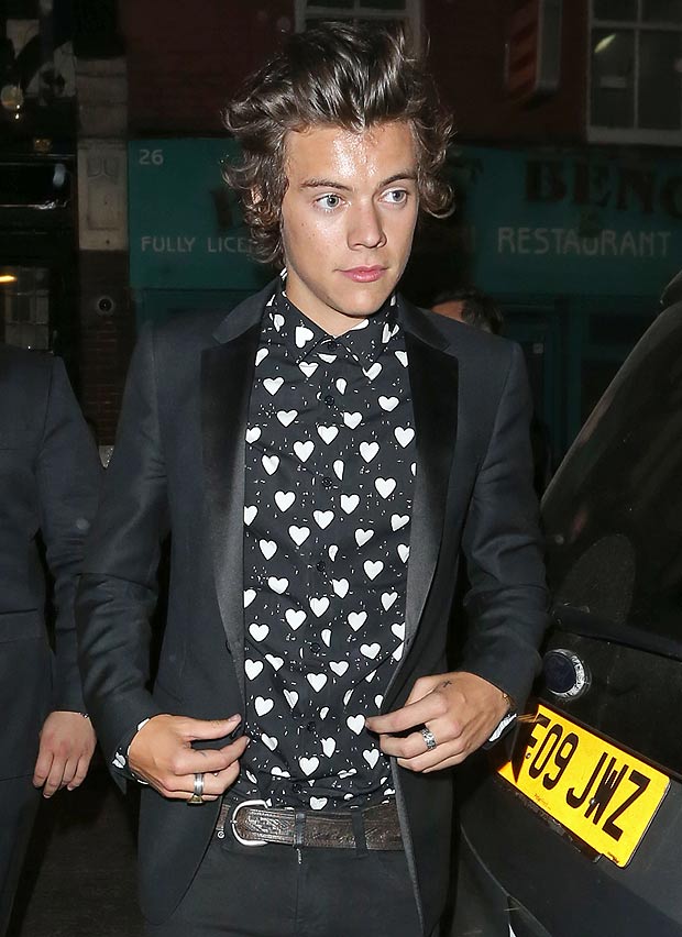 Harry StylesOne Direction frontman Harry Styles is seen here Leaving Soho House p