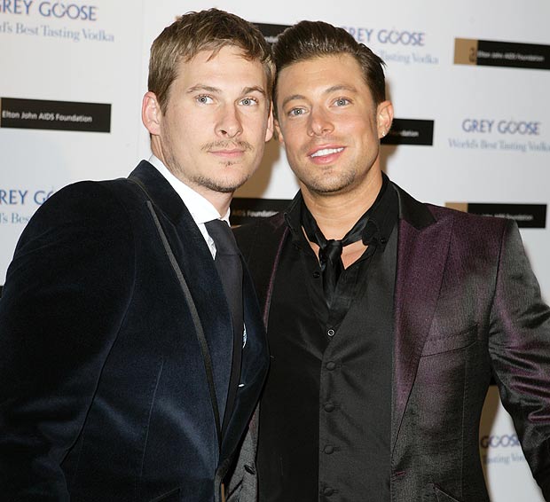 Lee Ryan and Duncan James