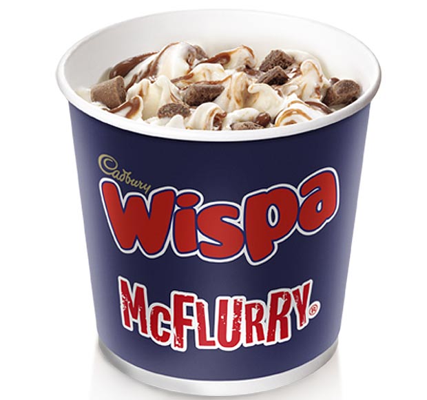 McDonalds Wispa McFluffy